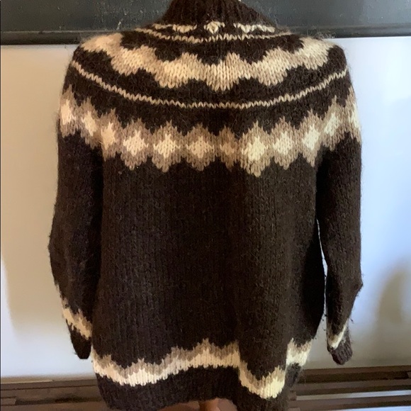 Vintage Samband of Iceland Wool Cardigan Sweater - Picture 6 of 6